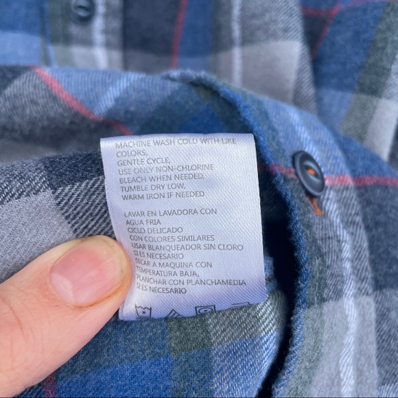 Blue and gray flannel - Picture 6 of 6